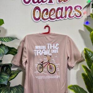 Drop Shoulder Pink Ash T-shirt