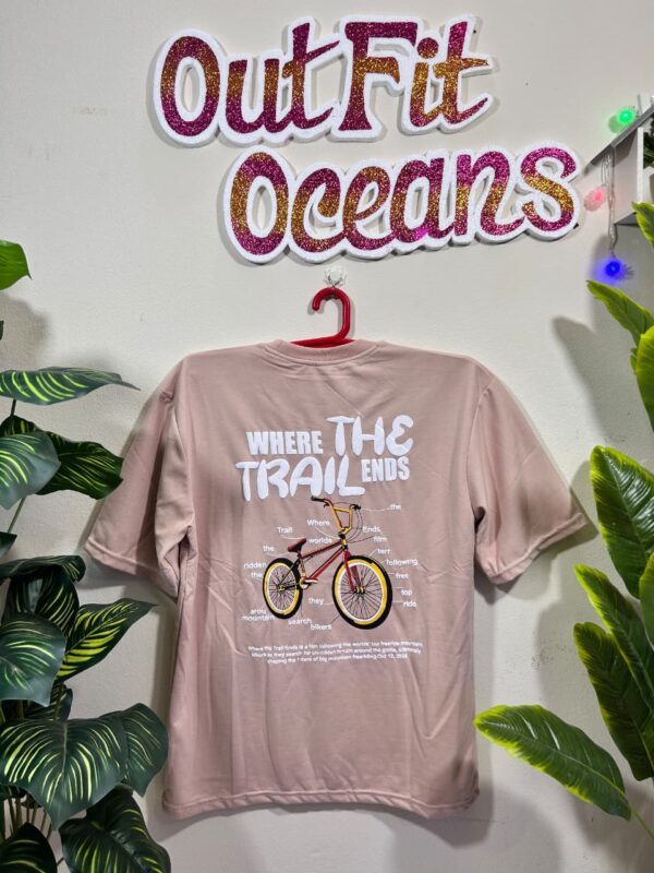 Drop Shoulder Pink Ash T-shirt